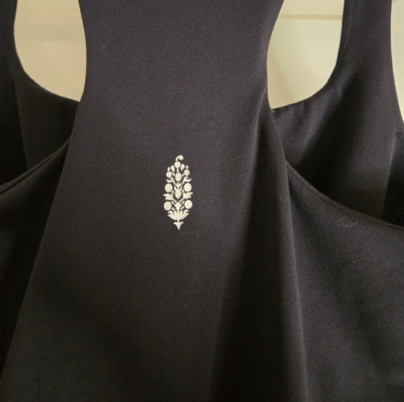 FP Movement by Free People "Never Better" Runsie Black Romper, Size Medium - Picture 5 of 8